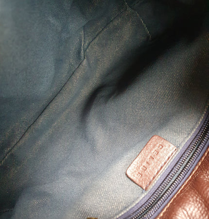 Celine denim vintage shoulder bag