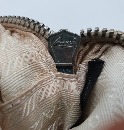 Prada python and cloth crossbodybag