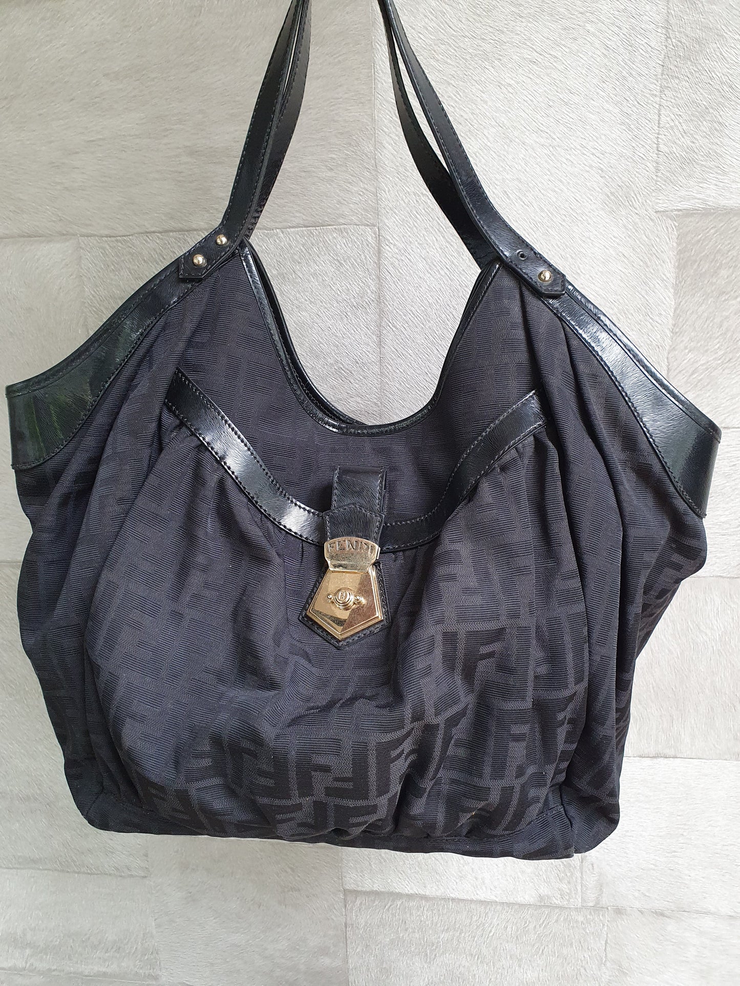 Fendi large shoulder bag