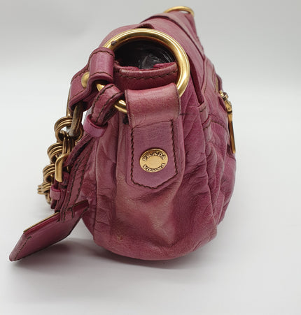 Prada leather shoulder bag