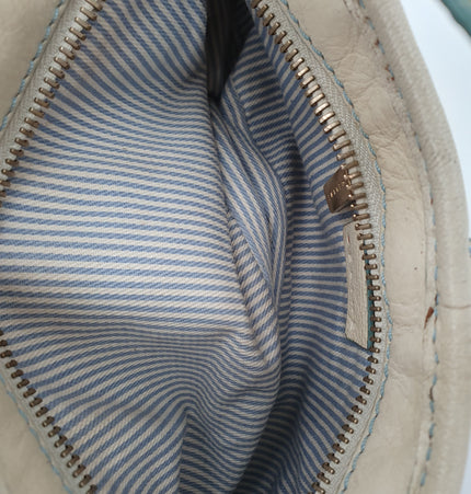 Celine Ava vintage triomphe shoulder cloth bag