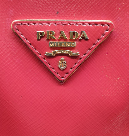 Prada galleria top handle crossbody bag