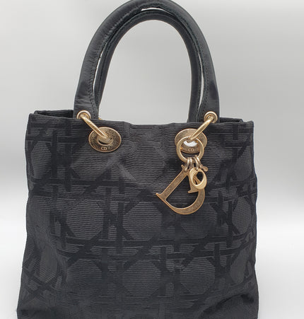 Dior lady dior cloth bag