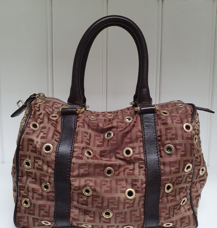 Fendi Boston rivet handbag