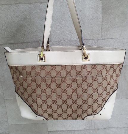 Gucci horse bit shoulder bag
