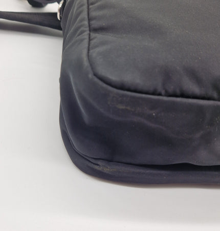 Prada cloth messenger bag