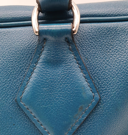 Hermes plume leather handbag