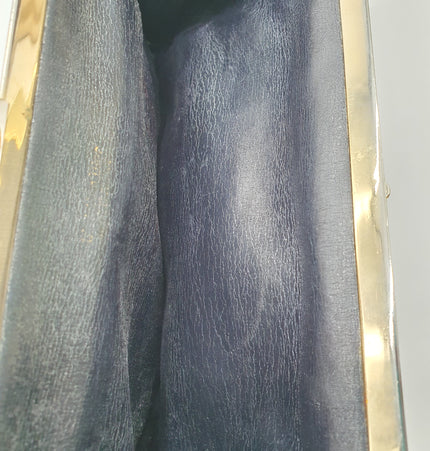 Dior vintage monogram denim clutch bag