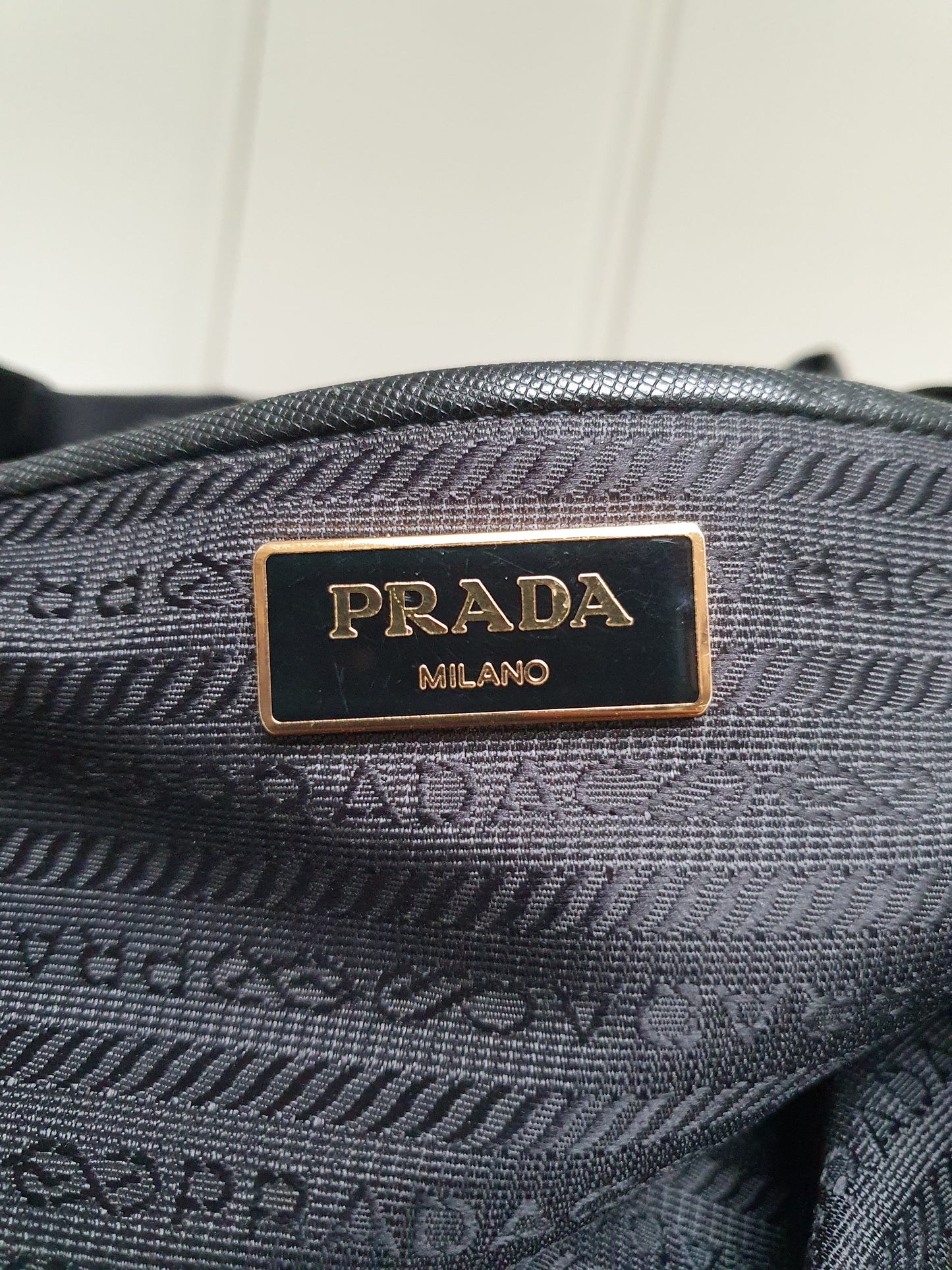 Prada robot backpack