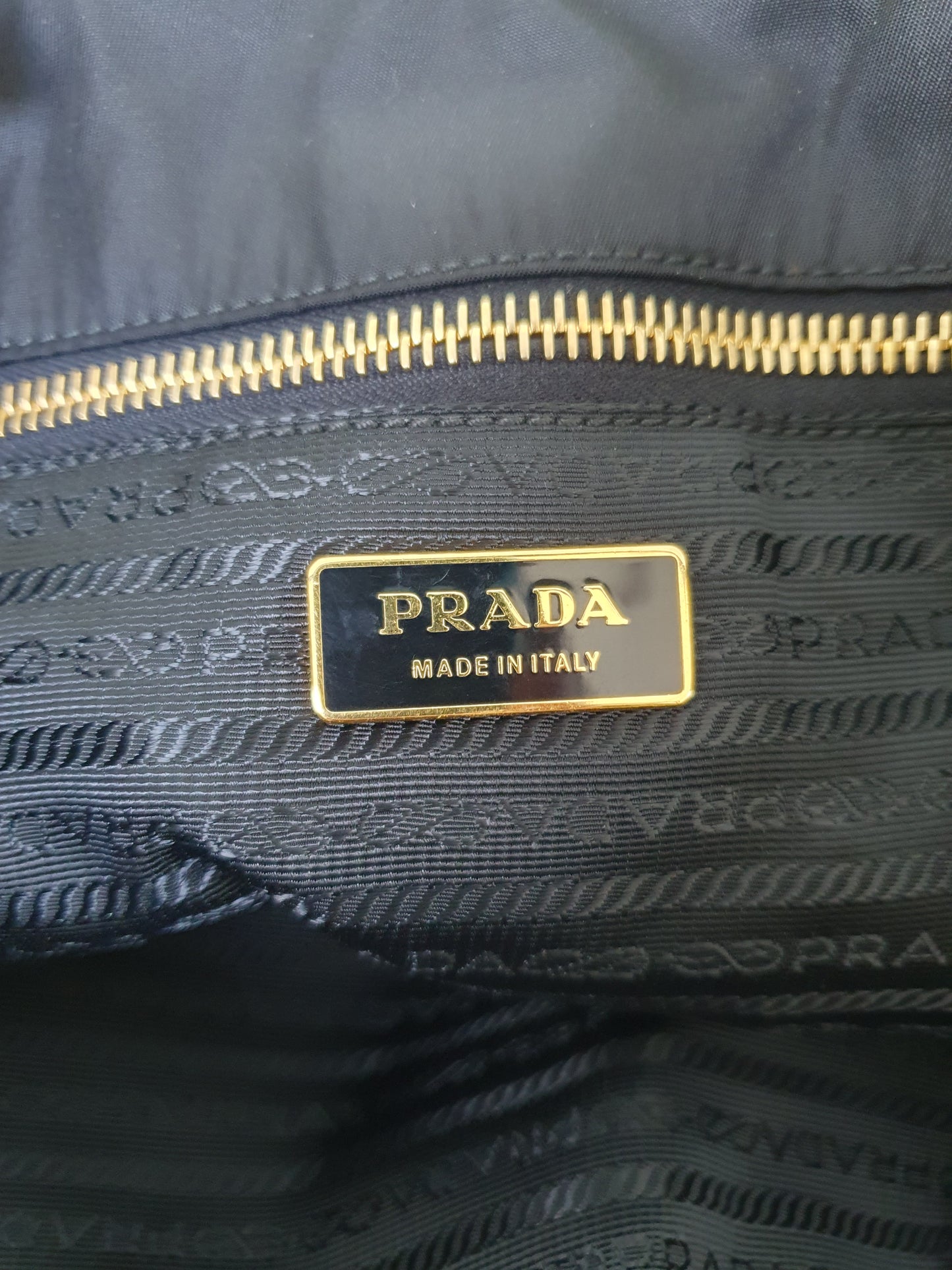 Prada bow shoulder bag