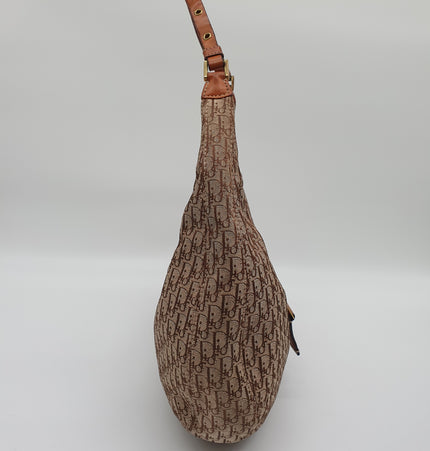 Dior Street chic denim hobo bag