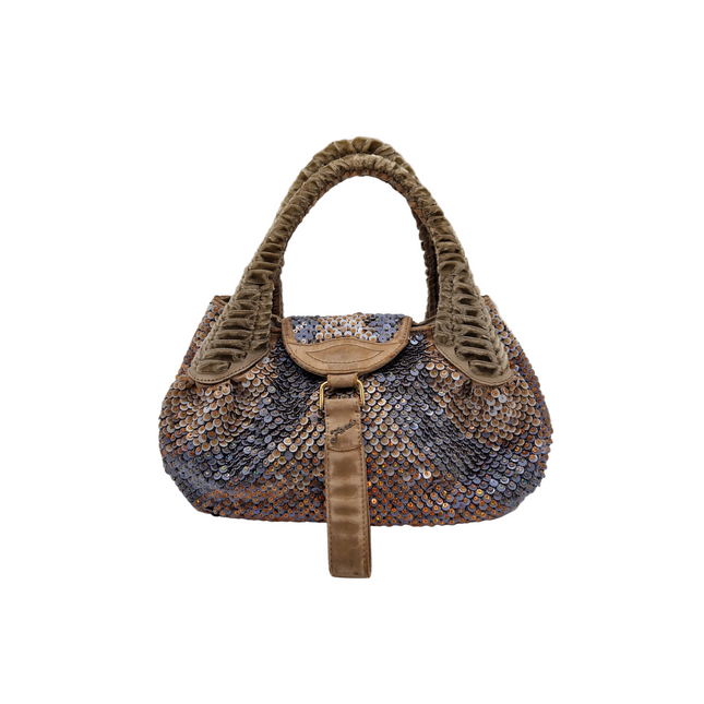 Fendi spy glitter bag
