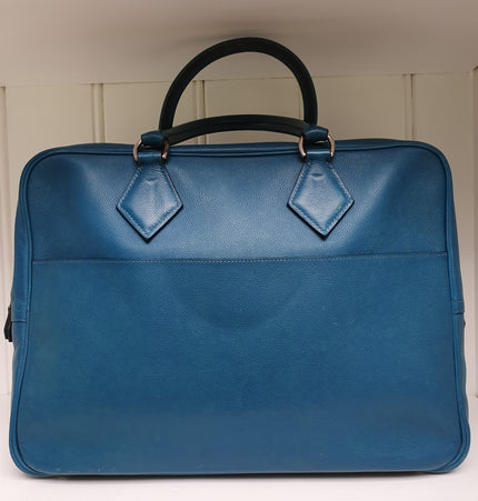 Hermes plume leather handbag