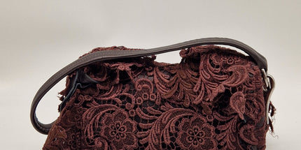 Prada lace shoulder bag