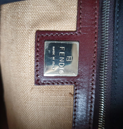 Fendi cloth vintage shoulder bag