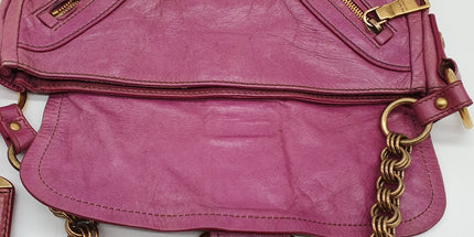 Prada leather shoulder bag