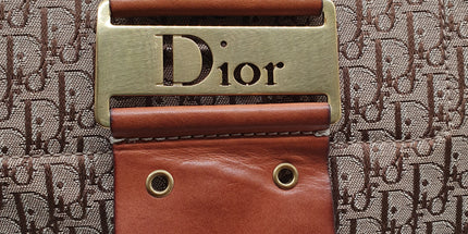 Dior Street chic denim hobo bag