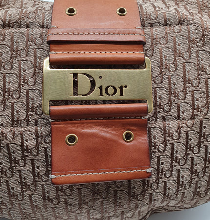 Dior Street chic denim hobo bag