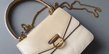 Celine vintage leather classic bag