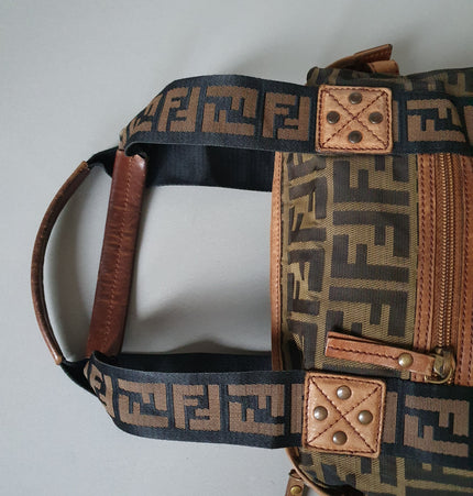 Fendi cloth handbag