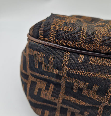 Sac bandoulière en tissu Fendi FF