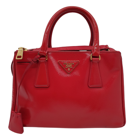 Prada galleria top handle crossbody bag