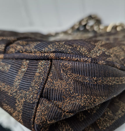 Fendi Mia cloth shoulder bag