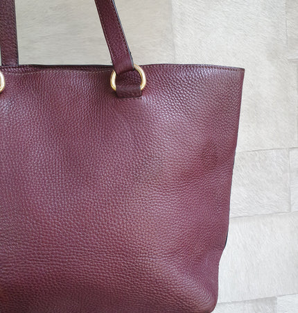 Prada leather shoulder bag