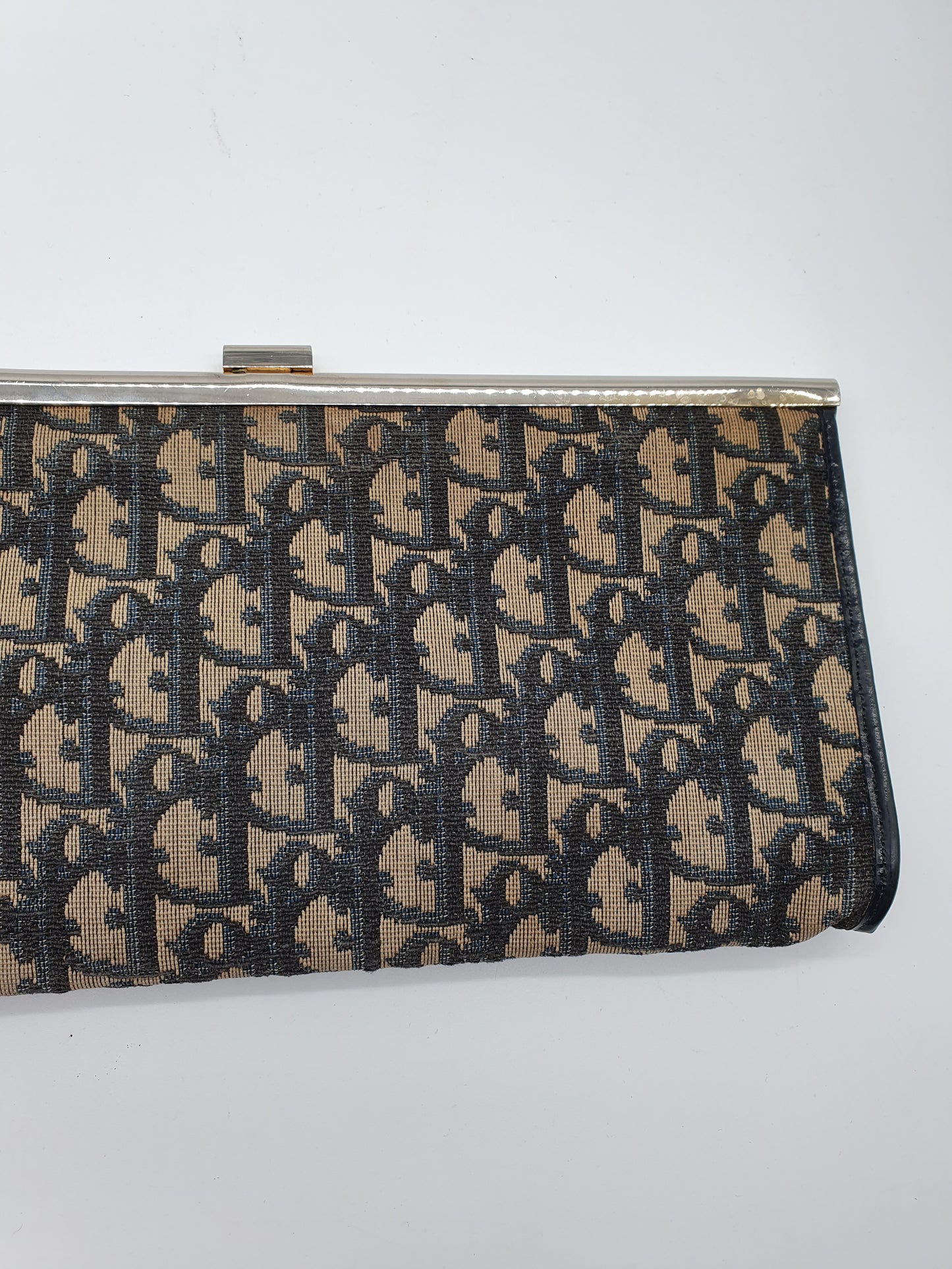 Dior vintage monogram clutch bag