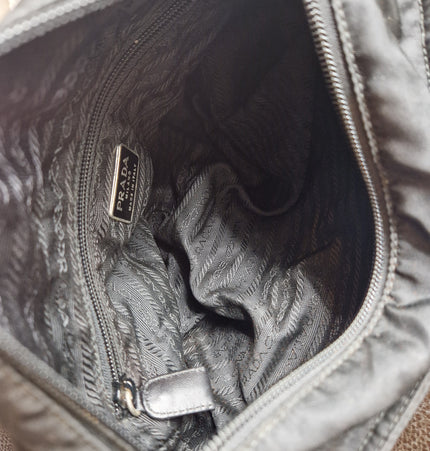 Prada cloth shoulder bag