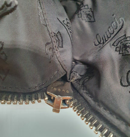 Gucci leather backpack