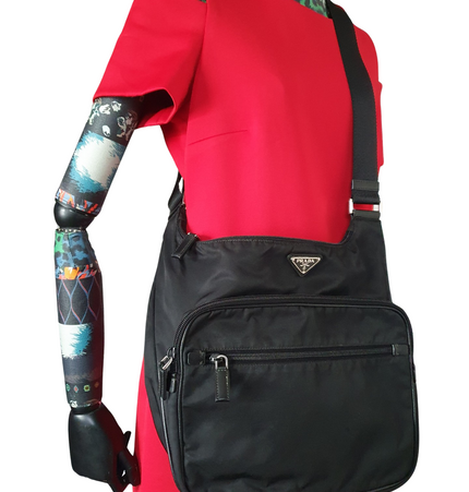 Prada renylon crossbody bag