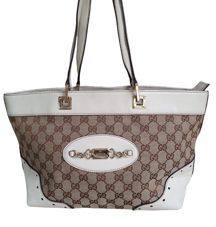 Gucci horse bit shoulder bag