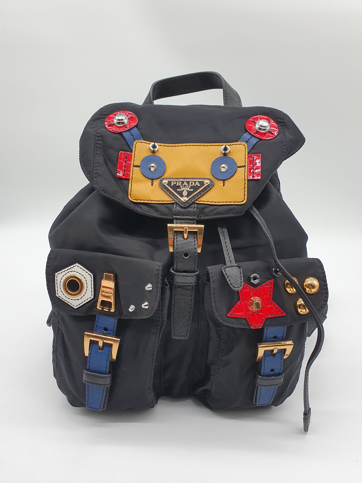 Prada robot backpack