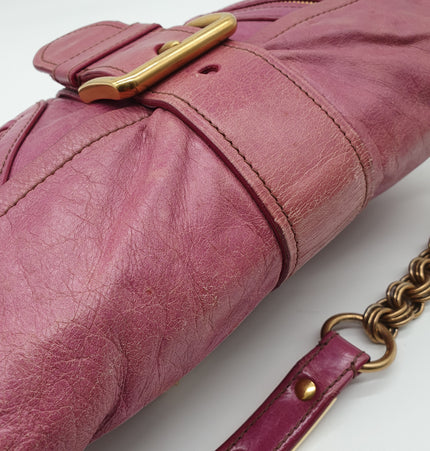 Prada leather shoulder bag