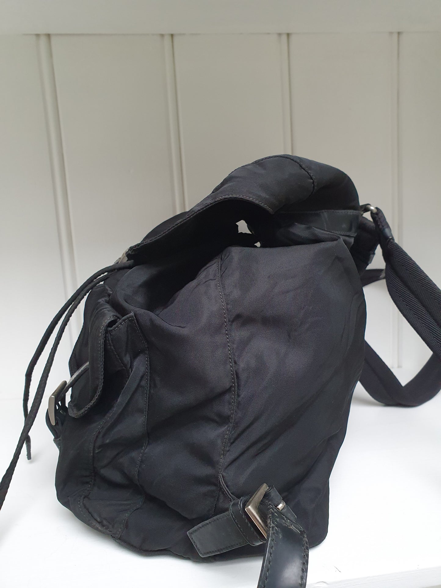 Prada nylon backpack