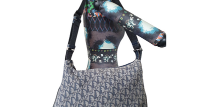 Dior vintage denim crossbody bag