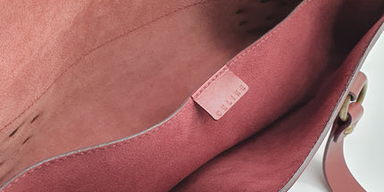 Celine leather shoulder bag