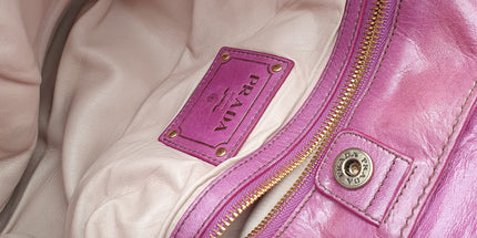 Prada leather shoulder bag
