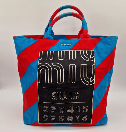 Miu miu cloth handbag