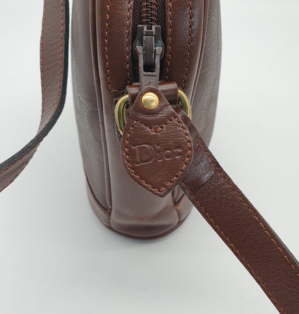 Dior vintage crossbody brown bag