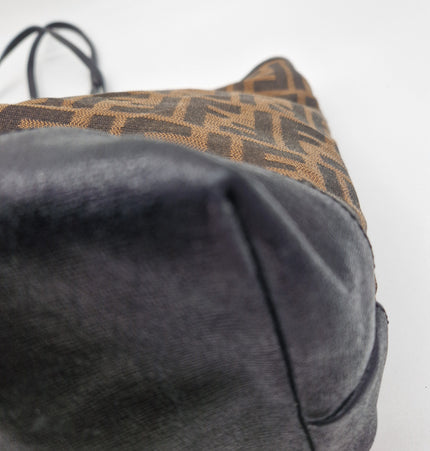 Sac bandoulière en tissu Fendi