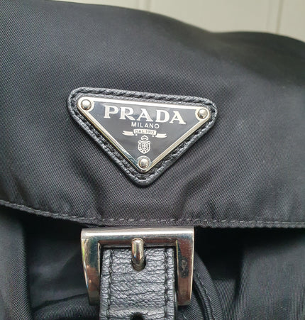 Prada renylon backpack