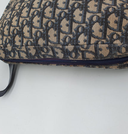 Dior monogram crossbody denim vintage bag