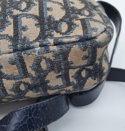 Dior monogram crossbody denim vintage bag