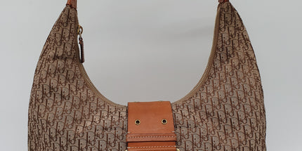 Dior Street chic denim hobo bag