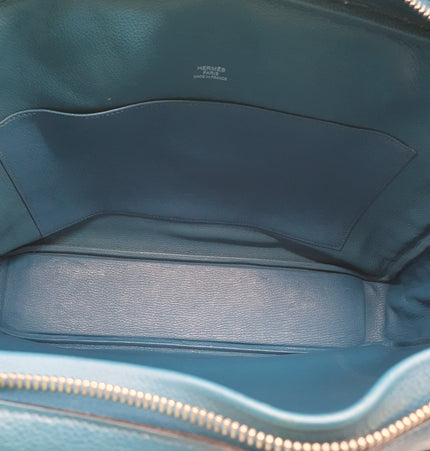 Hermes plume leather handbag