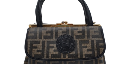 Fendi Rare vintage kiss lock bag