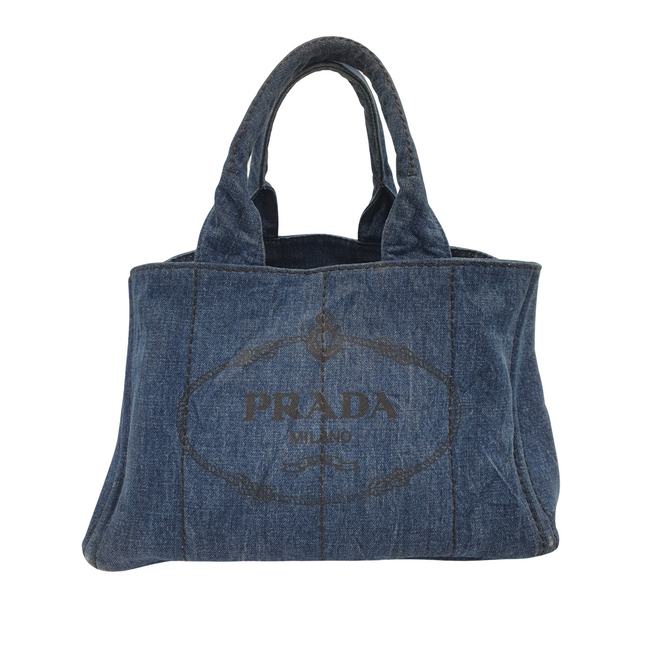 Prada canapa tote bag