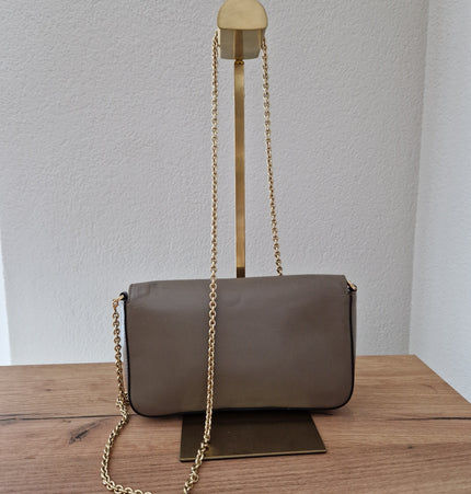 Fendi baguette chain crossbody bag